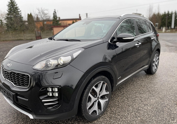 Kia Sportage cena 76999 przebieg: 140000, rok produkcji 2017 z Łochów małe 497